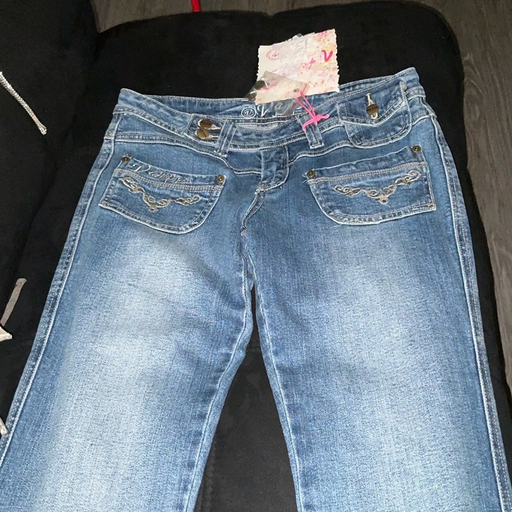 Classic Blue Straight Leg Women's Jeans